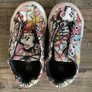 Disney Kids Mickey Mouse Comic Book Sneakers ⭐️